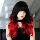 Fashion Highlight Wig with Bangs - HairNjoy