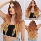 Fashionable Vibes Ombre Wavy Wig - HairNjoy