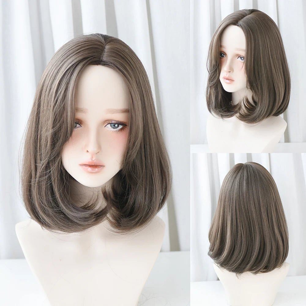 Flaxen Wavy Bob Wig - HairNjoy