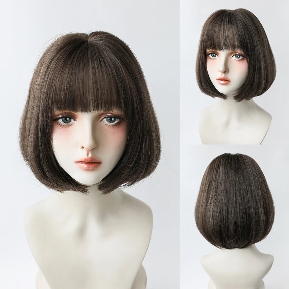 Flaxen Wavy Bob Wig - HairNjoy