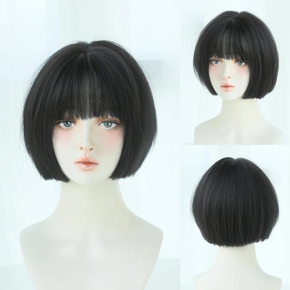 Flaxen Wavy Bob Wig - HairNjoy