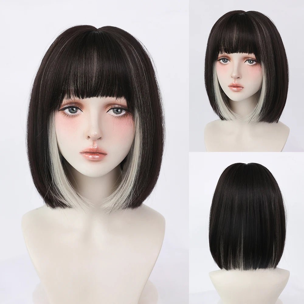 Flaxen Wavy Bob Wig - HairNjoy