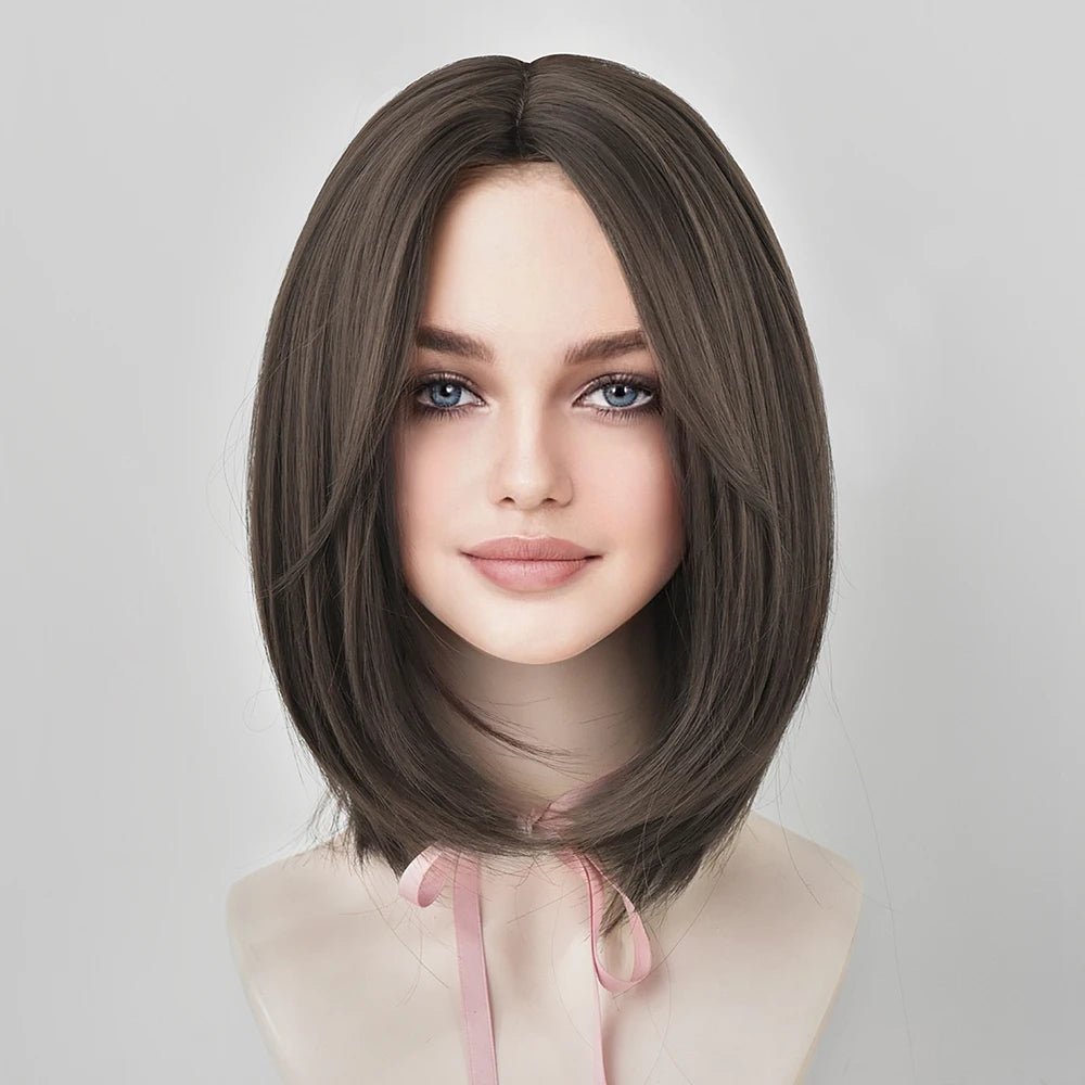 Flaxen Wavy Bob Wig - HairNjoy