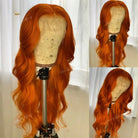 Ginger Orange Body Wave Wigs - HairNjoy