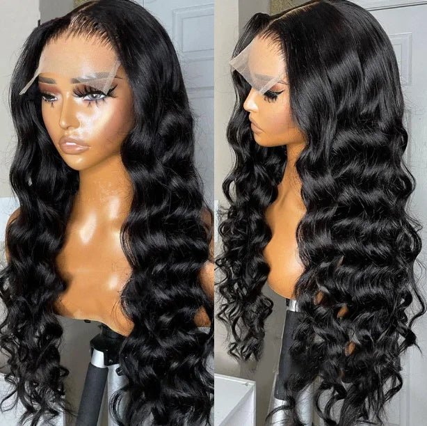 Glueless Soft Wavy Human Hair Wig - HairNjoy