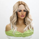 Gold & White Gradient Lace Wig - HairNjoy