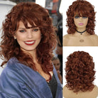 Graceful Glamour: Curly Wig - HairNjoy