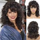 Graceful Glamour: Curly Wig - HairNjoy