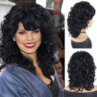 Graceful Glamour: Curly Wig - HairNjoy