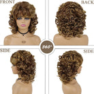 Graceful Glamour: Curly Wig - HairNjoy