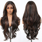 Gray White Highlight Lace Wig - HairNjoy