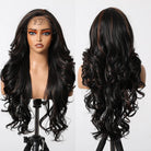 Gray White Highlight Lace Wig - HairNjoy