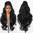 Gray White Highlight Lace Wig - HairNjoy