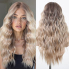 Gray White Highlight Lace Wig - HairNjoy