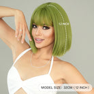 Green Short Bob Wig - HairNjoy