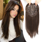 Hair Topper with Middle Part Bangs Clip - In Extension - HairNjoy