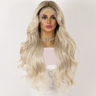 Handmade Golden Lace Front Wig - HairNjoy