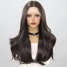 Handmade Lace Dark Brown Wig - HairNjoy