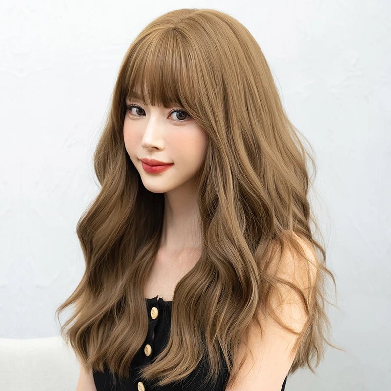 High - Density Synthetic Hair Wig - HairNjoy