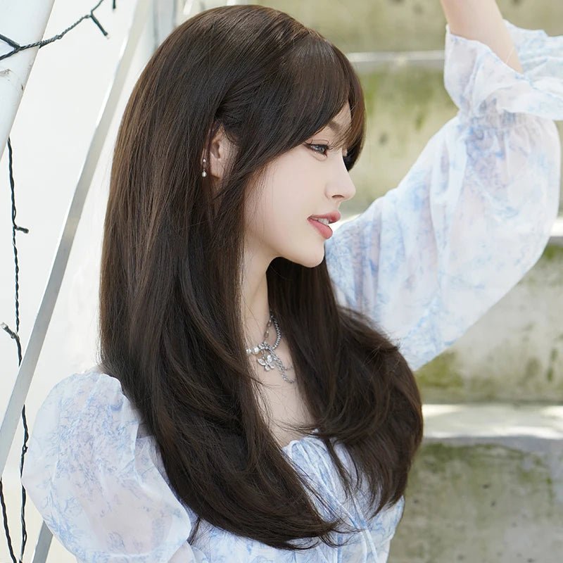 High - Density Synthetic Hair Wig - HairNjoy