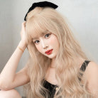 High - Density Synthetic Wig with Bangs - HairNjoy