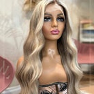 Highlight Blonde 360 Lace Front Wig - HairNjoy