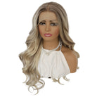 Highlight Blonde Glueless Long Wavy Wig - HairNjoy