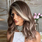 Highlight Brown Lace Front Wigs - HairNjoy