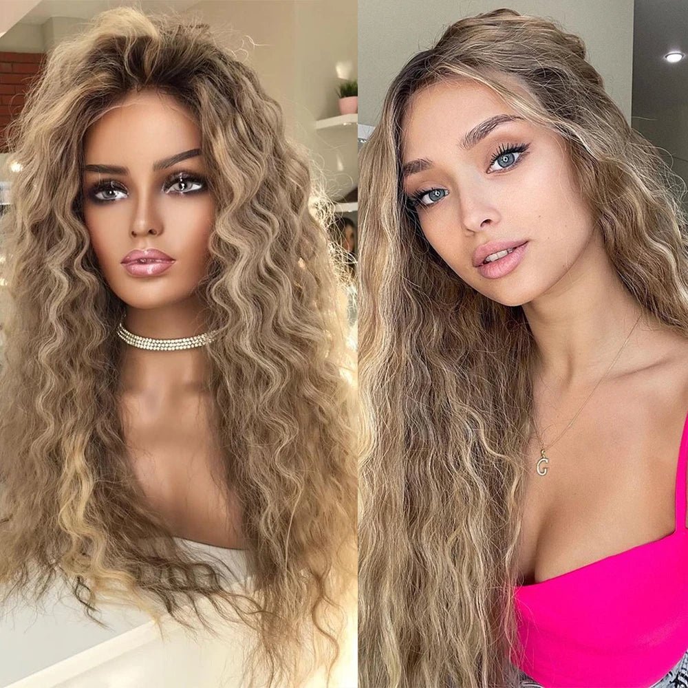 Highlight Full Lace Human Hair Wigs Free Style - HairNjoy