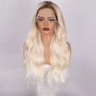 Invisible Silver Curly Lace Front Wig - HairNjoy