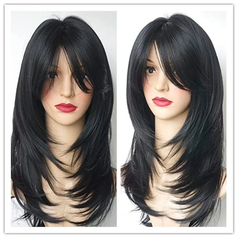 Lavish Locks: Black Bespoke Wig - HairNjoy