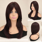 Lavish Locks: Dark Brown Bespoke Wig - HairNjoy