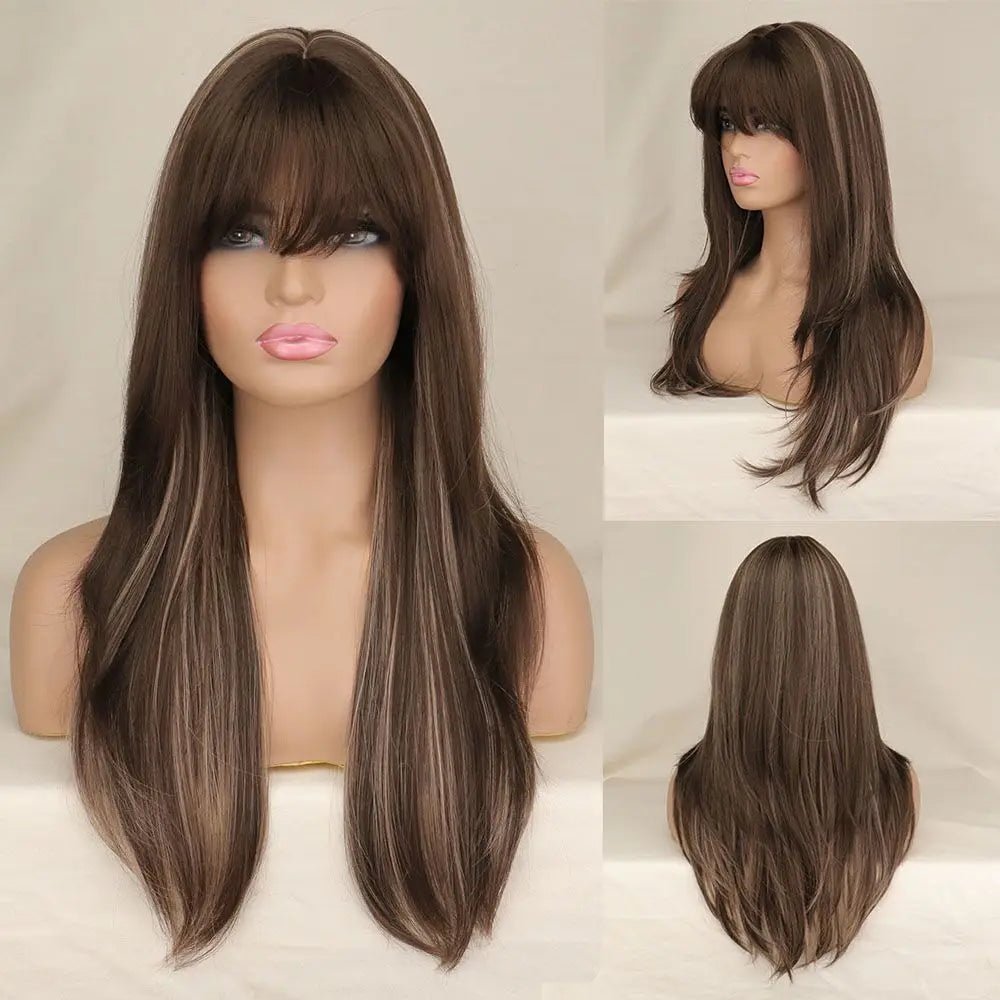 Lavish Locks: Lowlights Bespoke Wig - HairNjoy