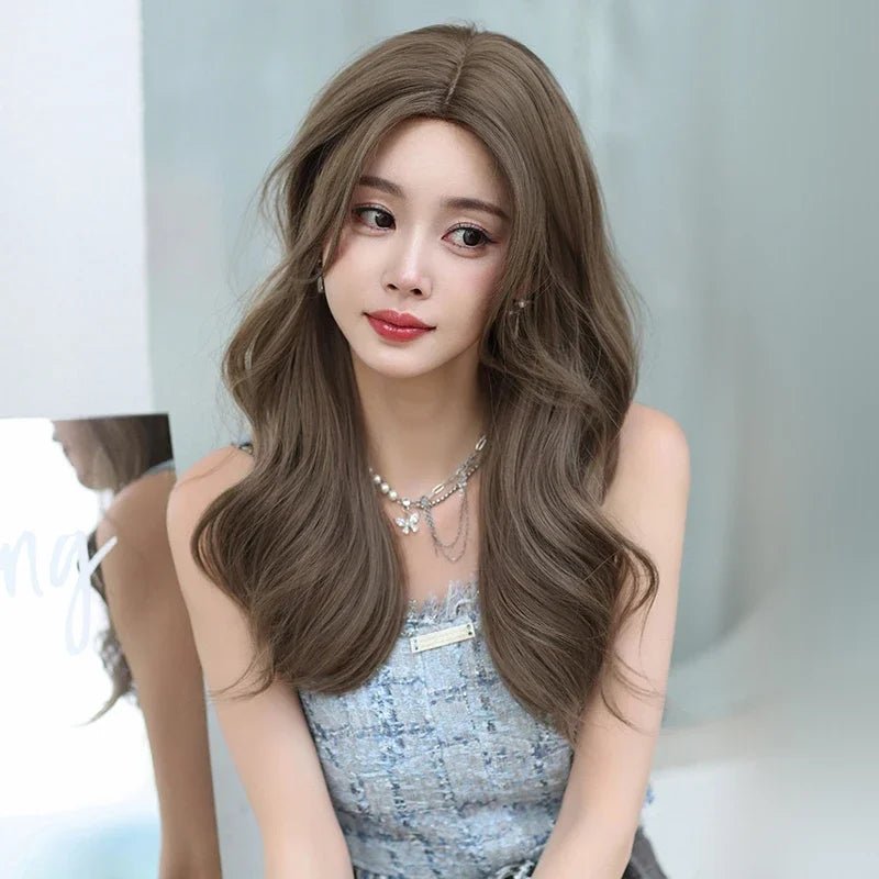 Layered Body Wave Wig with Bangs - HairNjoy