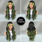 Layered Light Green Synthetic Wig - HairNjoy