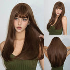 Layered Straight Synthetic Wig - HairNjoy