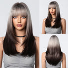 Layered Straight Synthetic Wig - HairNjoy