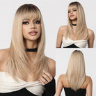 Layered Straight Synthetic Wig - HairNjoy