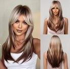 Layered Straight Synthetic Wig - HairNjoy