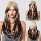 Layered Straight Synthetic Wig - HairNjoy