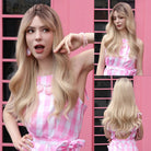 Light Ash Blonde Soft Loose Wave Wig - HairNjoy