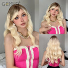 Light Ash Blonde Soft Loose Wave Wig - HairNjoy