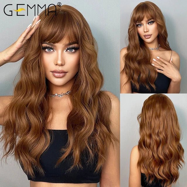 Light Ash Blonde Soft Loose Wave Wig - HairNjoy