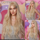 Light Ash Blonde Soft Loose Wave Wig - HairNjoy