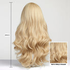 Light Ash Blonde Soft Loose Wave Wig - HairNjoy