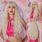 Light Ash Blonde Soft Loose Wave Wig - HairNjoy