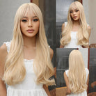 Light Ash Blonde Soft Loose Wave Wig - HairNjoy