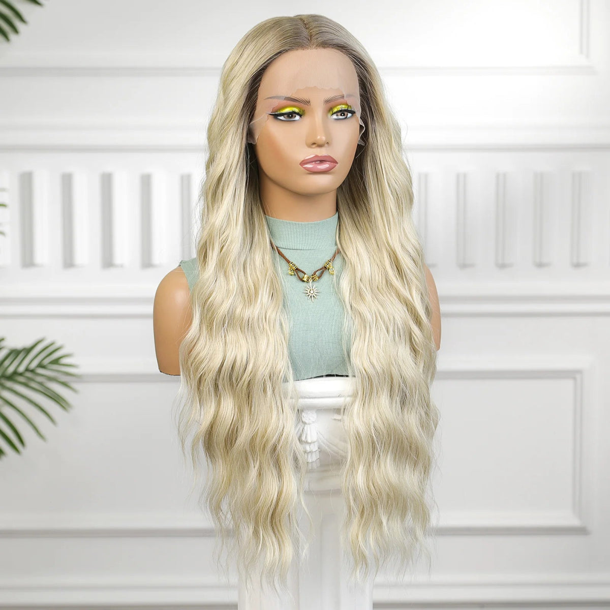 Light Blonde Lace Front Wig - HairNjoy