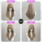 Light Brown Long Straight Wig - HairNjoy