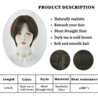 Light Brown Straight Wig - HairNjoy